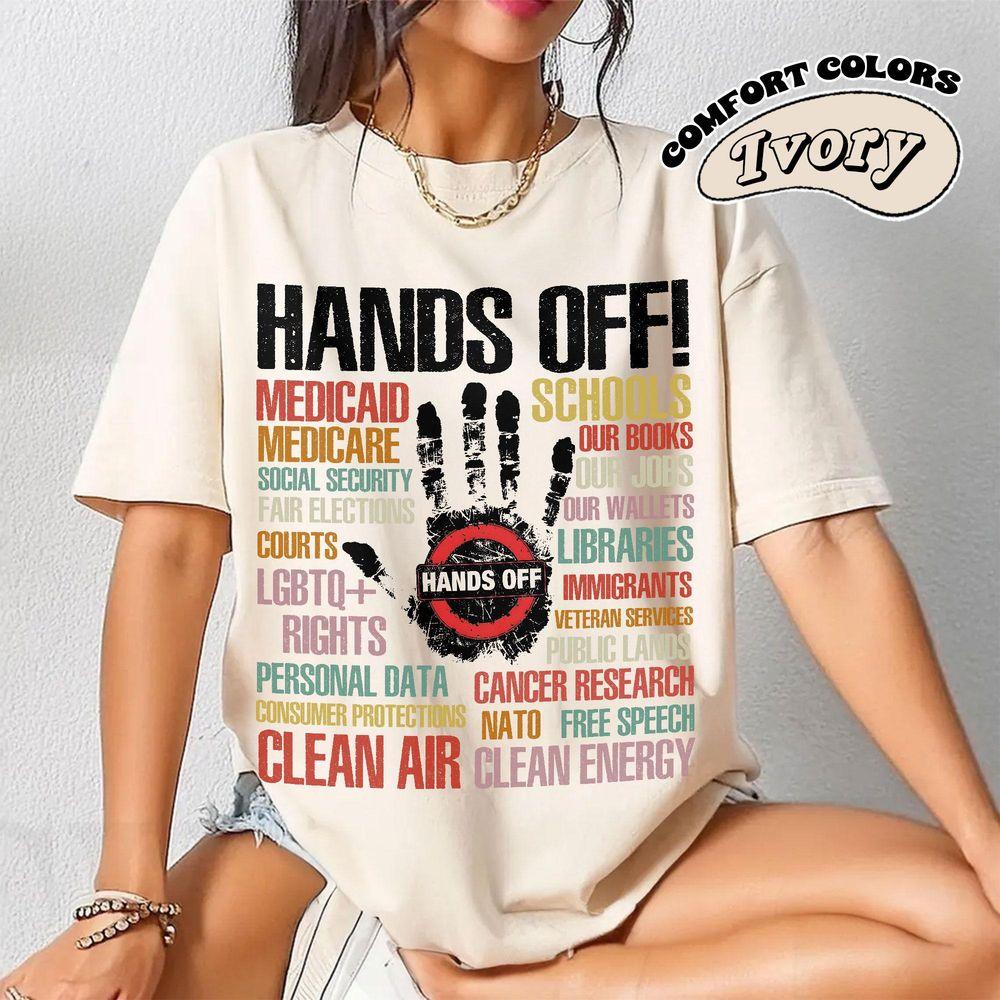 Hands Off Protest 18 Anti Trump Elon Musk Awesome Shirt